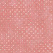 Fabric features tiny cream polka dots on mottled dusty pink | Shabby Fabrics