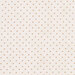 Fabric featuring tiny tan polka dots on cream