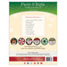 The back of the Merry & Bright Ornaments pattern by Shabby Fabrics listing the required materials.
