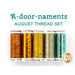 Thread set for A-door-naments August kit