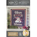 Chalk It Up! Series - January Pattern front cover showing the finished wall hanging with a snowman and the words Warm Winter Wishes.