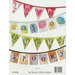 Imagine Quilt Book Back Image featuring seasonal holiday banners