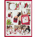 A collage of projects included in the We Whisk You A Merry Christmas Machine Embroidery book