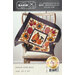 The front of the Pumpkin Patch Quilt Pattern showing the finished quilt | Shabby Fabrics