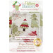 The front of the Tree Farm pattern showing the finished tree blocks | Shabby Fabrics