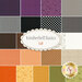 Collage of fabrics included in Kimberbell Basics Fall precuts