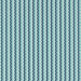 Blue and white wavy stripes on aqua | Shabby Fabrics