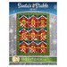 The front of the Santa's Stable Quilt pattern by Shabby Fabrics