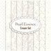 A digital collage of the fabrics included in the Pearl Essence Cream FQ Set | Shabby Fabrics