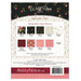The back of the Wild Rose Quilt pattern showing the fabric requirements | Shabby Fabrics
