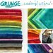A collage of the beautiful fabrics included in the Grunge Seeing Stars collection | Shabby Fabrics