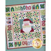 A display of Santa Quilt included in the Better Not Pout book