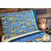 The standard size Magic Pillowcase using the Barron the Bear fabric collection | Shabby Fabrics