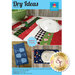 The front of the Dry Ideas pattern showing the finished mat in three separate fabric designs | Shabby Fabrics