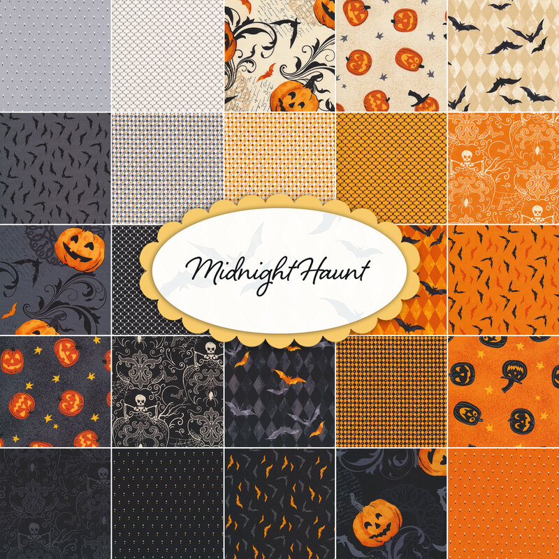 Midnight Haunt FQ Set by Andover Fabrics | Shabby Fabrics