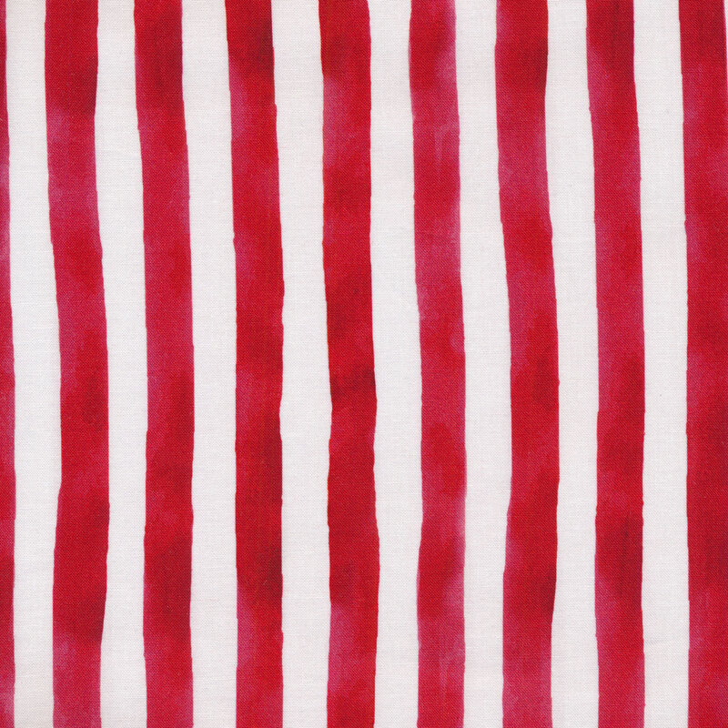 Red and white textured stripes