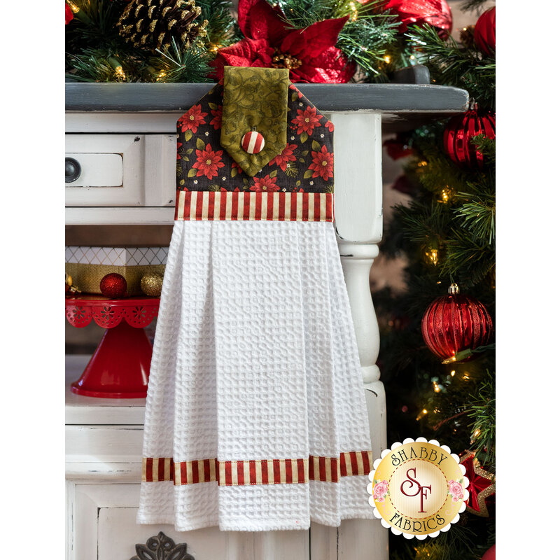 Hanging Towel Kit - Winterberry - Green