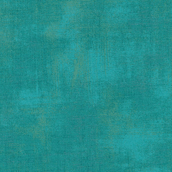 Tonal ocean blue grunge fabric