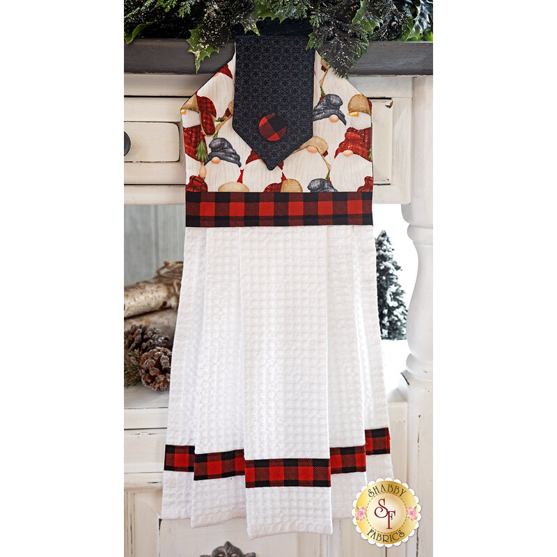 Hanging Towel Kit - Timber Gnomies - White