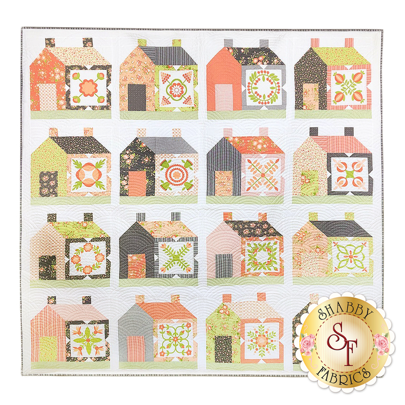 The design of the Friendly Neighbor Quilt