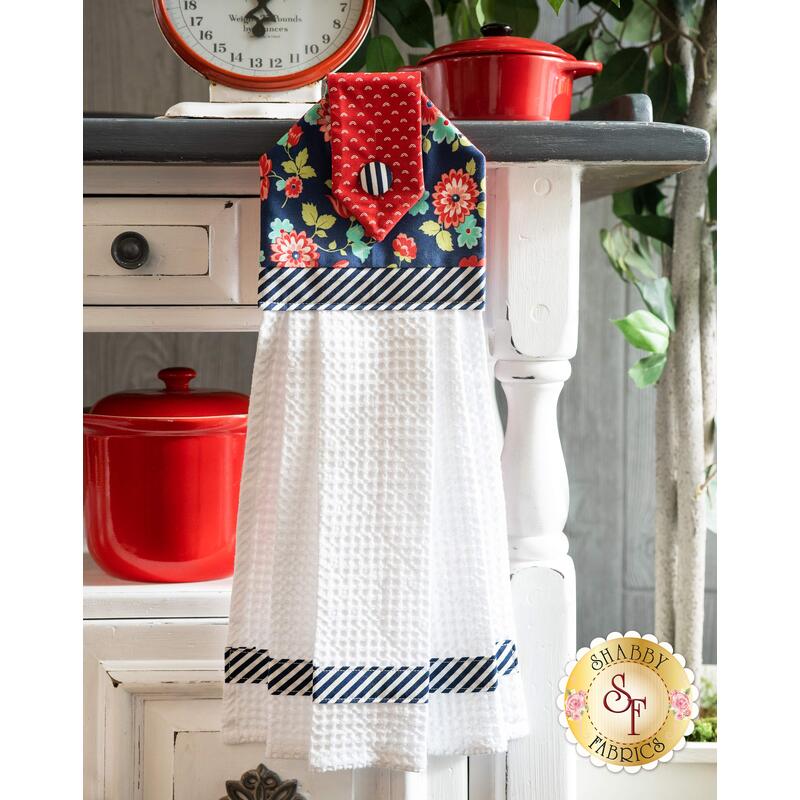 Hanging Towel Kit - Shine On - Navy