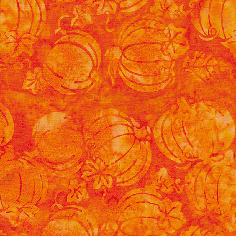 Tonal orange pumpkins