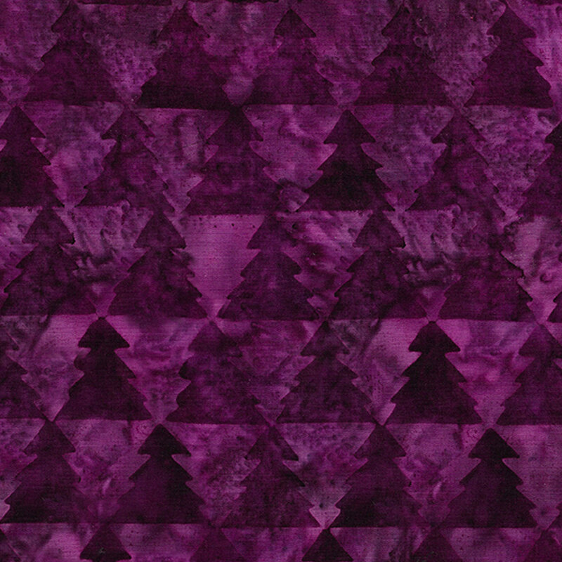 Purple tonal triangle transforming trees