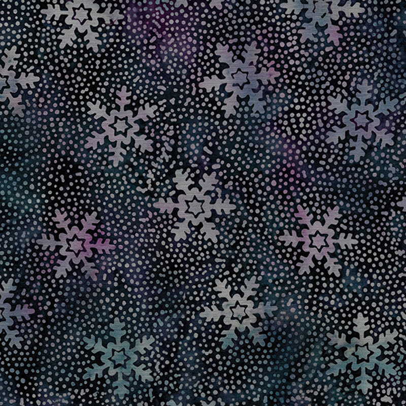 Falling snow on a mottled background