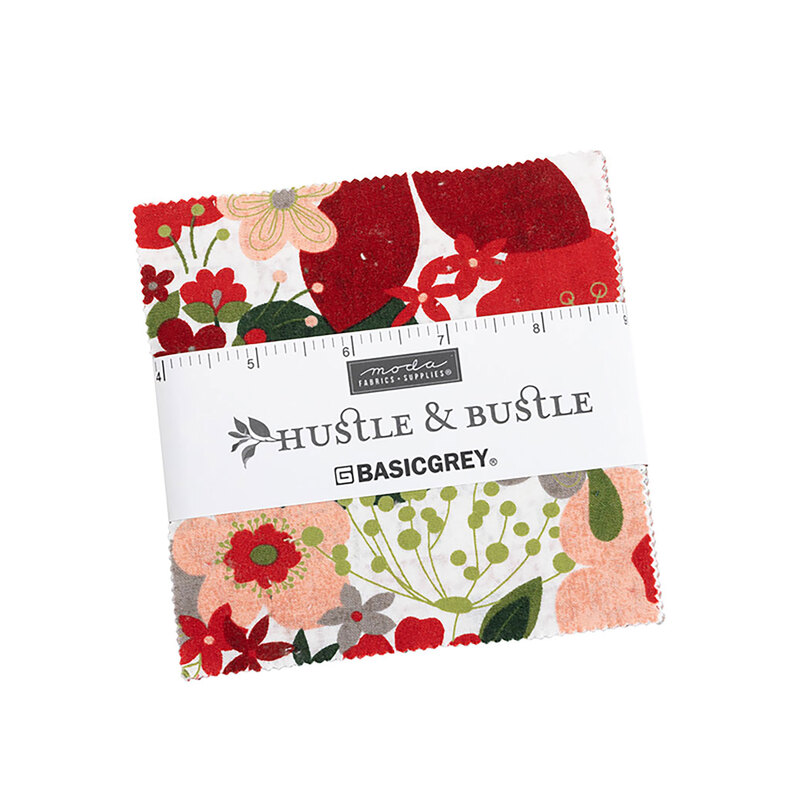 Hustle and Bustle Charm Pack on a white background