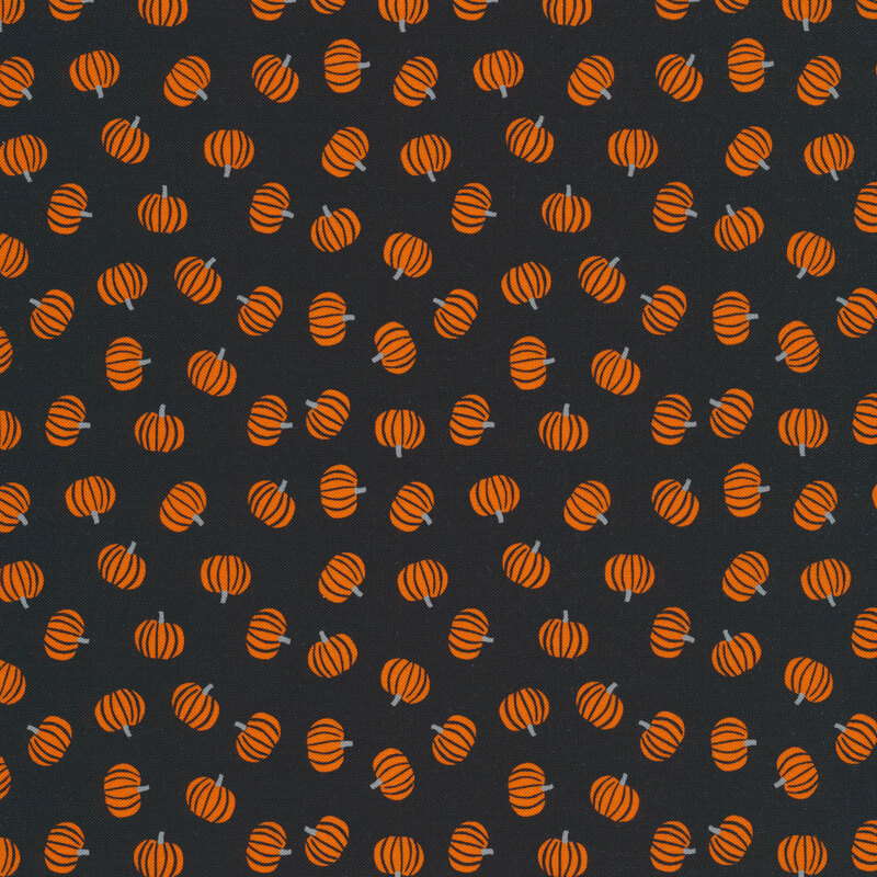 FABRIC Remnant Halloween Pumpkin Cotton Fabric Jack O/' Lanterns