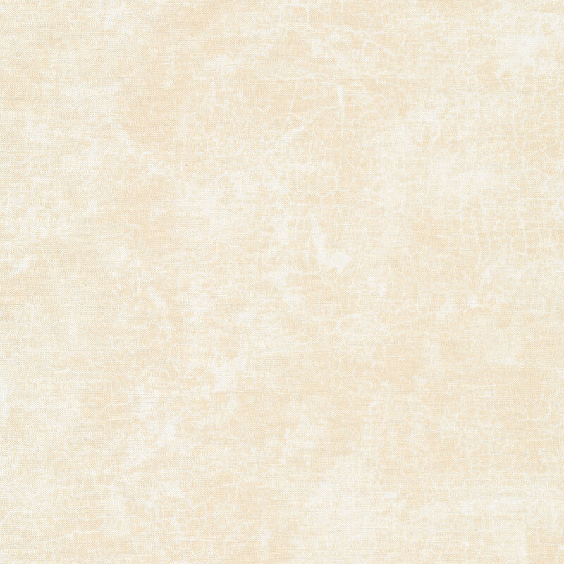 Tonal cream fabric features crackle texture design | Shabby Fabrics