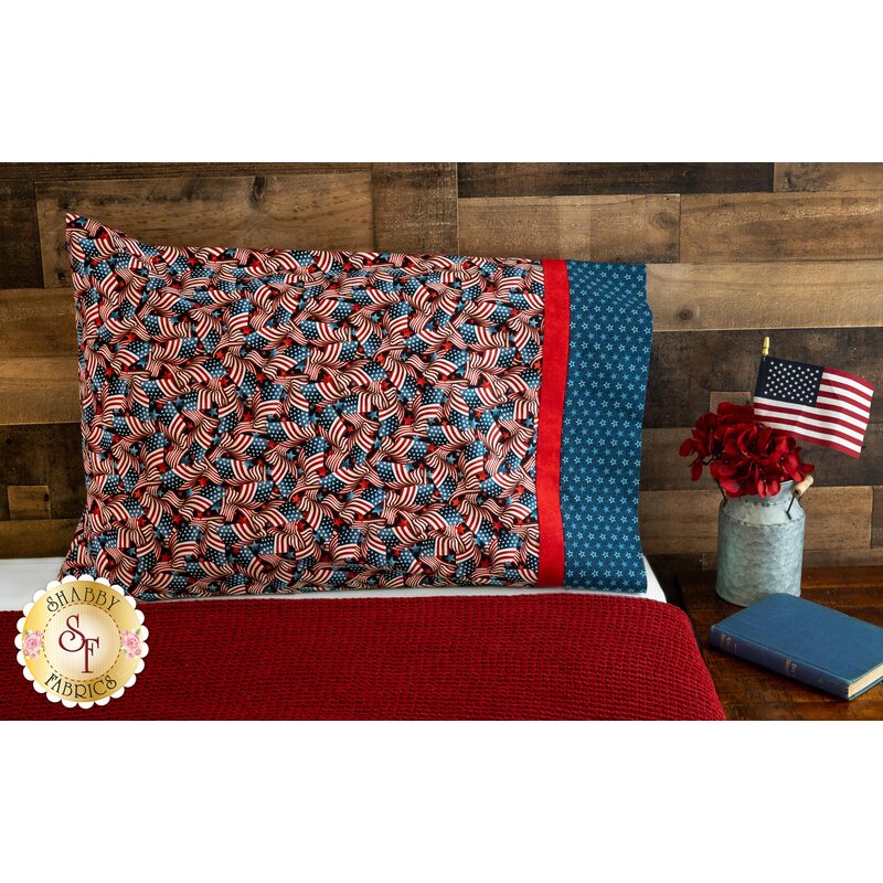 Magic Pillowcase Kit - American Muscle - Standard Size - Flags