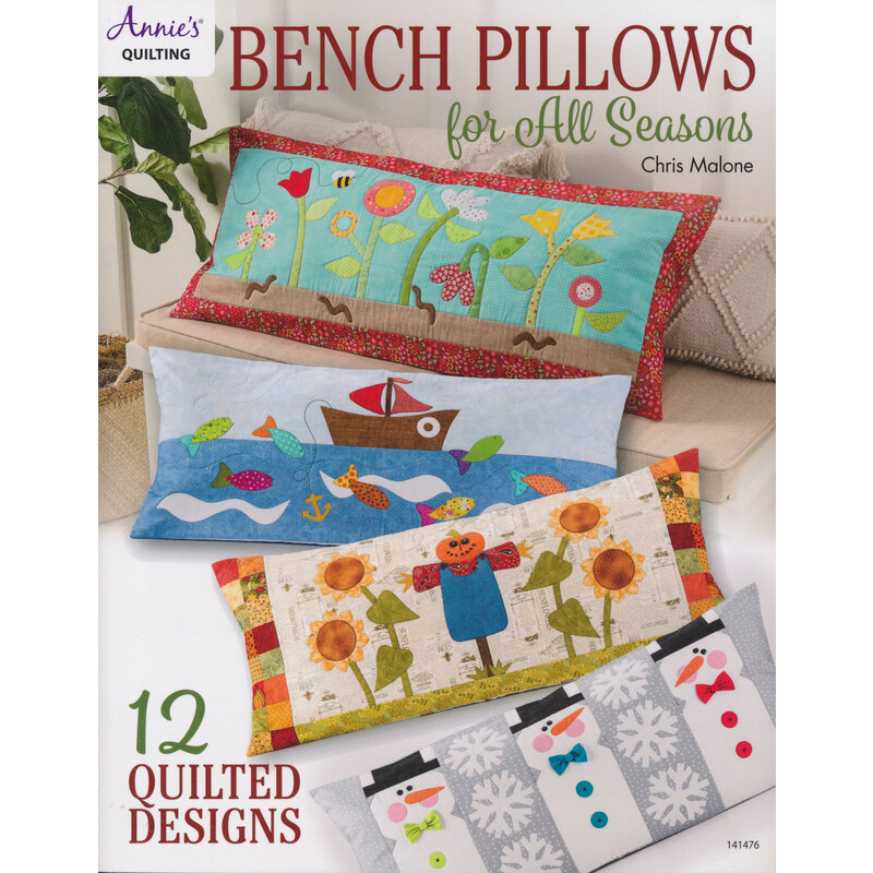 The front of the Bench Pillows for All Seasons book