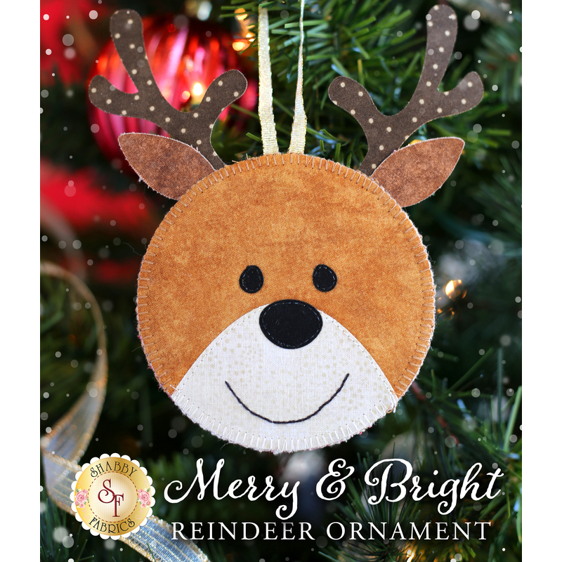 The Merry & Bright Reindeer Ornament