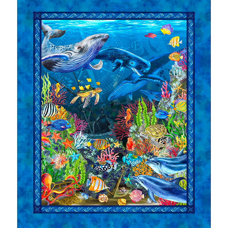 The blue Calypso II panel