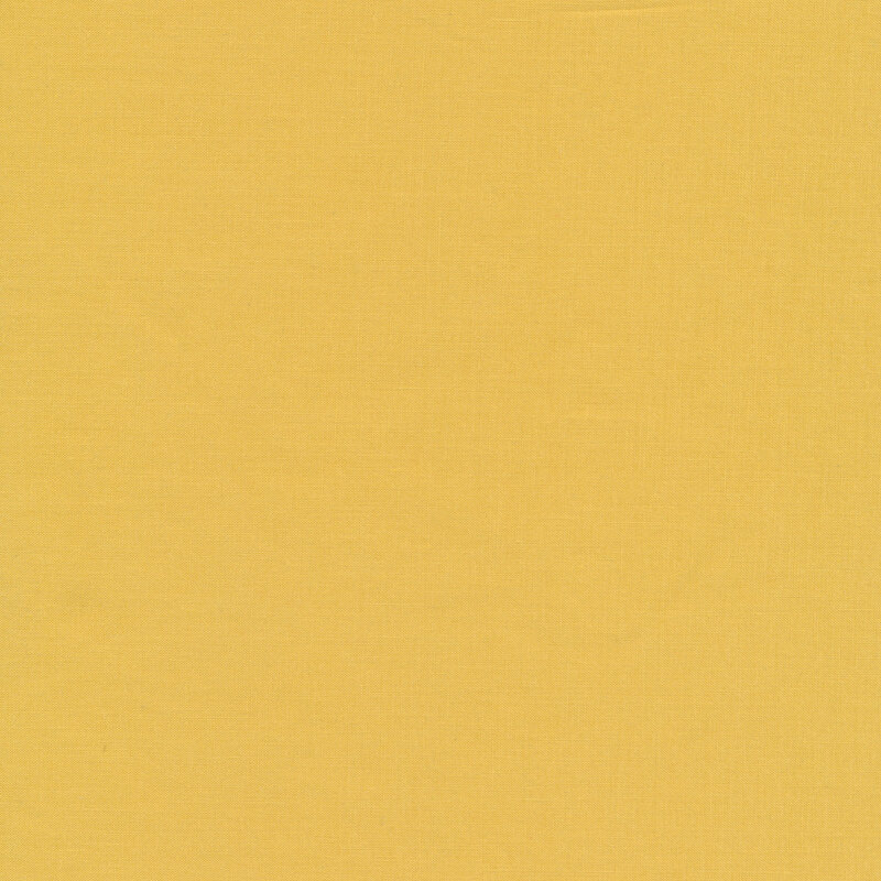 Solid dijon yellow silky fabric