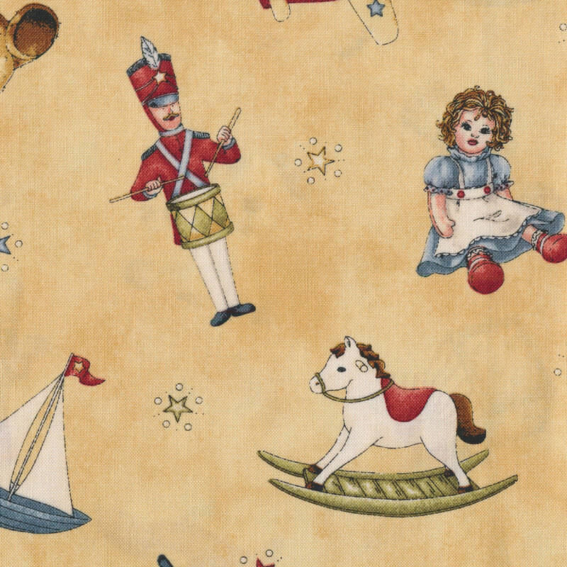 Ho! Ho! Ho! 4pc Fabric Pack 1654-S by Maywood Studio