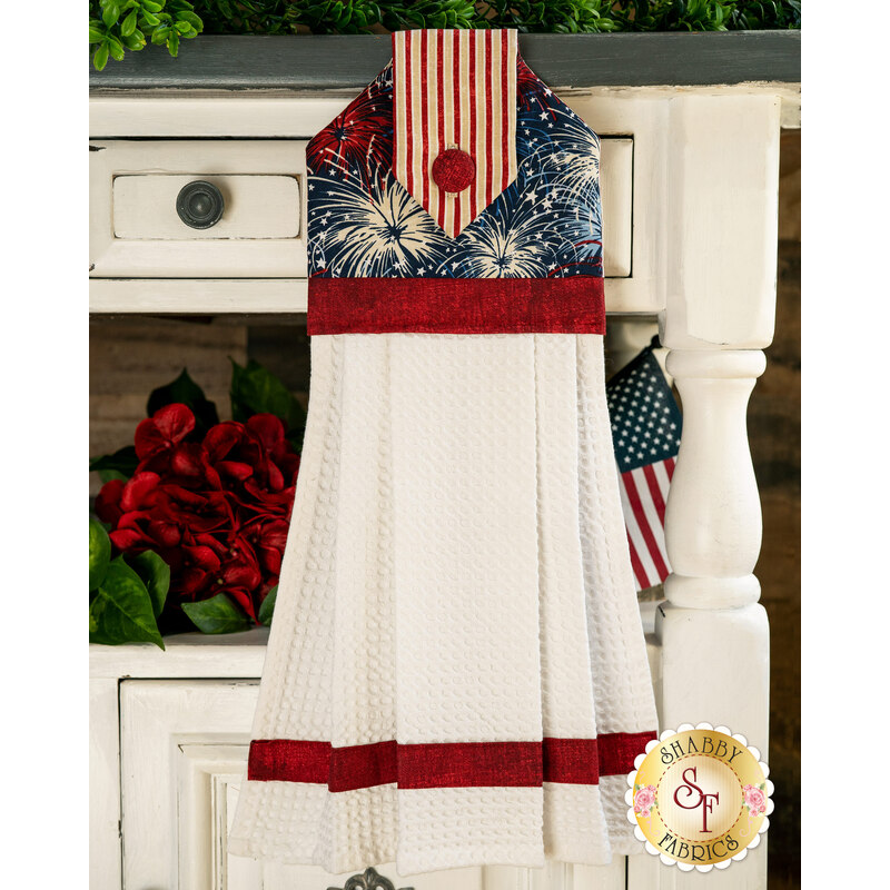 Hanging Towel Kit - Liberty Lane - Fireworks