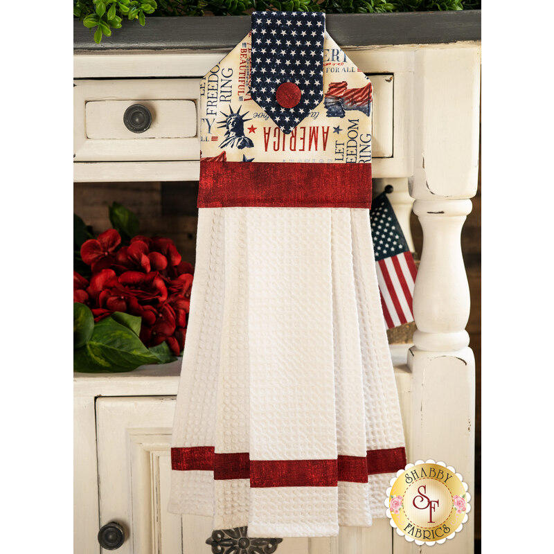  Hanging Towel Kit - Liberty Lane - White