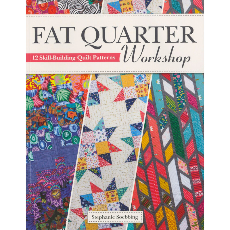 The front of the Fat Quarter Workshop Book