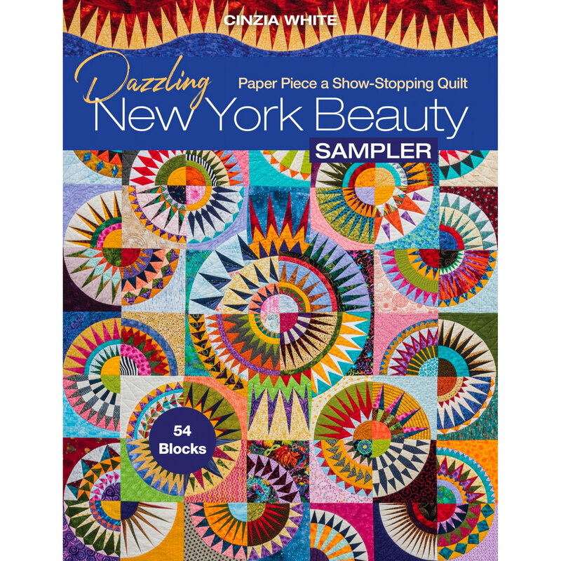 The front of the Dazzling New York Beauty Sampler Book