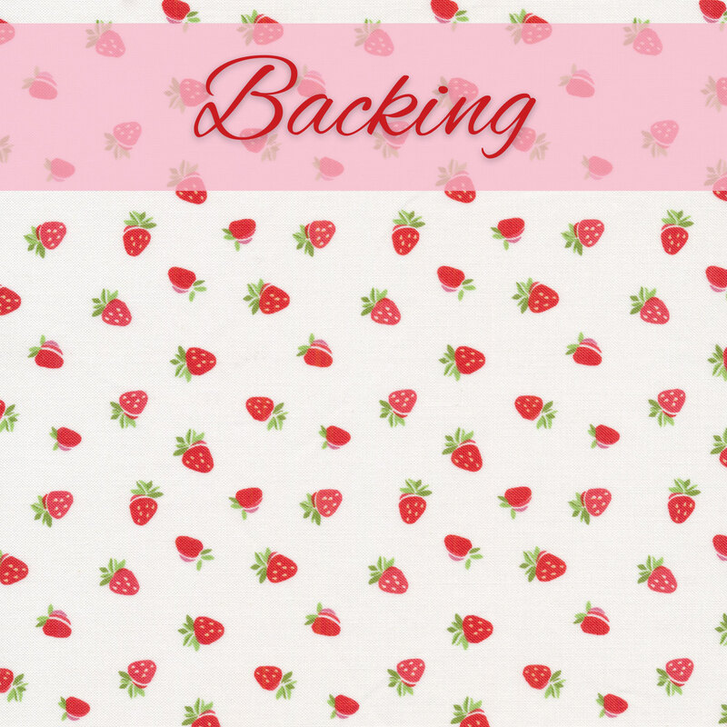 Brightly Quilt Kit - Strawberry Honey - Backing - 4yds