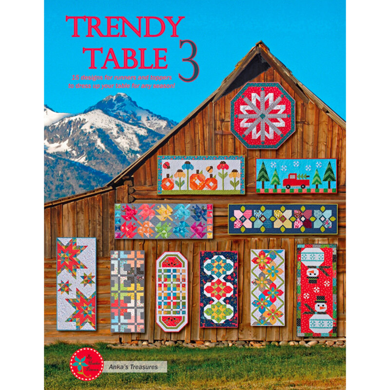 The front of the Trendy Table 3 Book