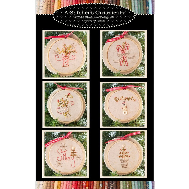 The front of the A Stitcher's Ornaments Pattern