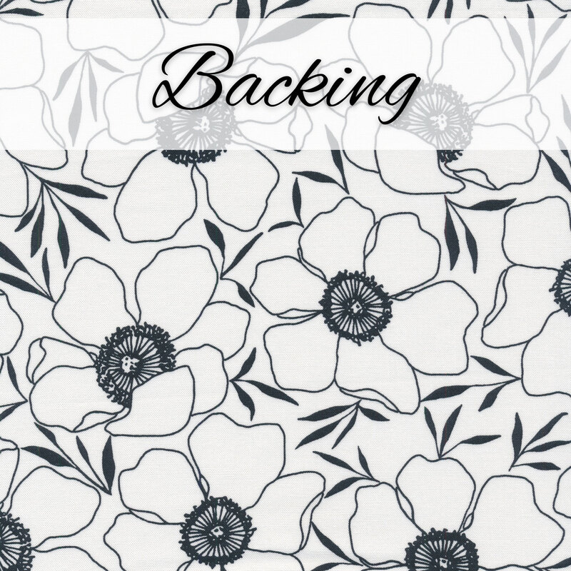 Mackintosh Quilt Kit - Illustrations - Backing - 4yds