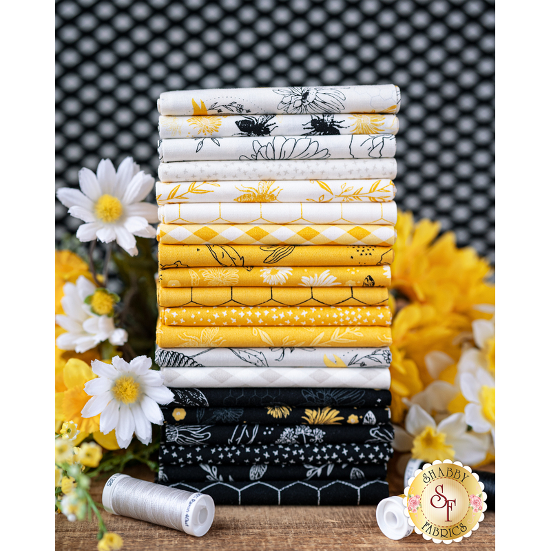 Honey Bee Yardage by Riley Blake Designs Shabby Fabrics