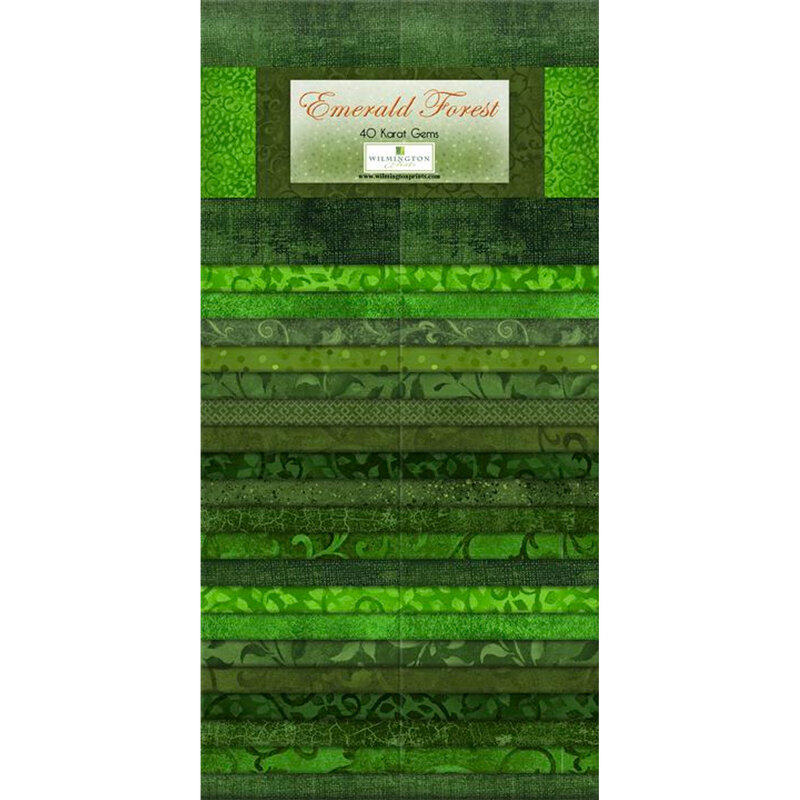 Emerald Forest Strip Pack by Wilmington Prints