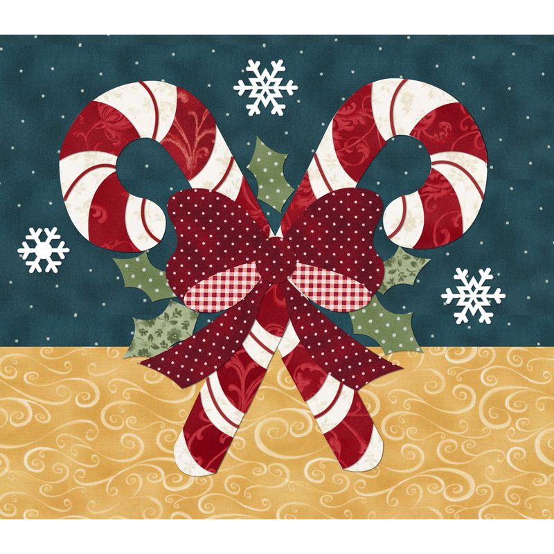 Blessings of Christmas Night - Quilt - Laser Cut - Block 8