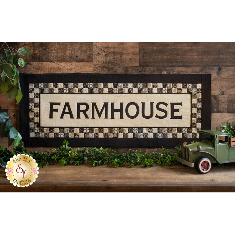 Farmhouse Table Runner, Wall Hanging, or Pillow Kit - Maryland - Laser Cut