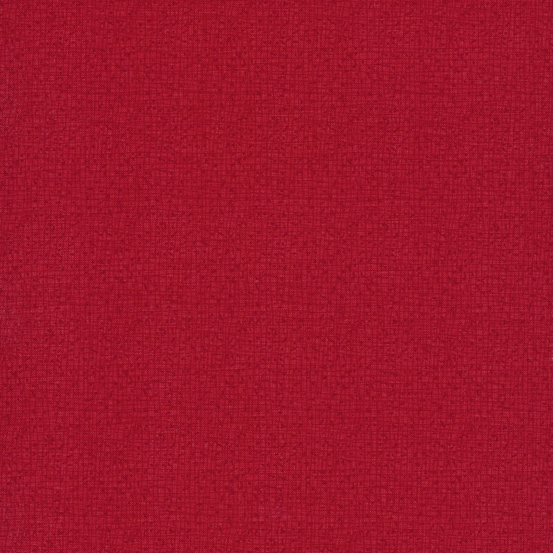 Red tonal crosshatch fabric